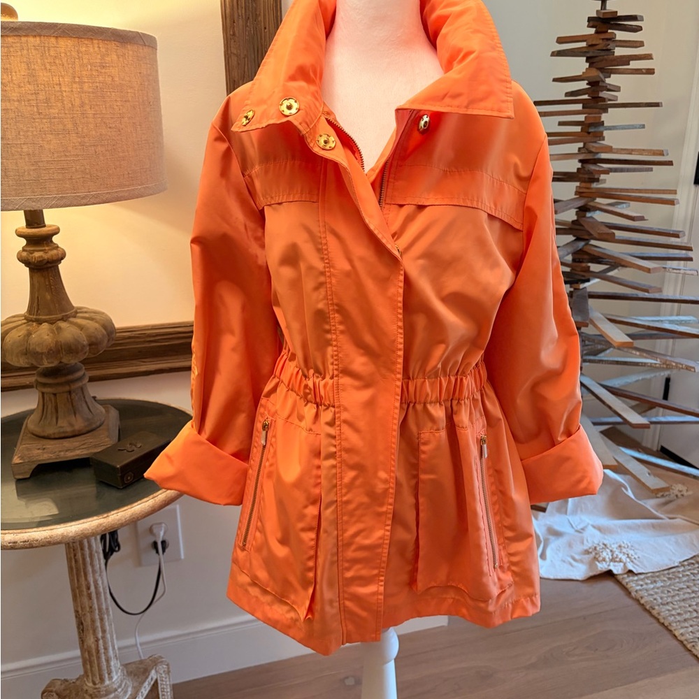Tyler Boe Bright Orange Utility Jacket